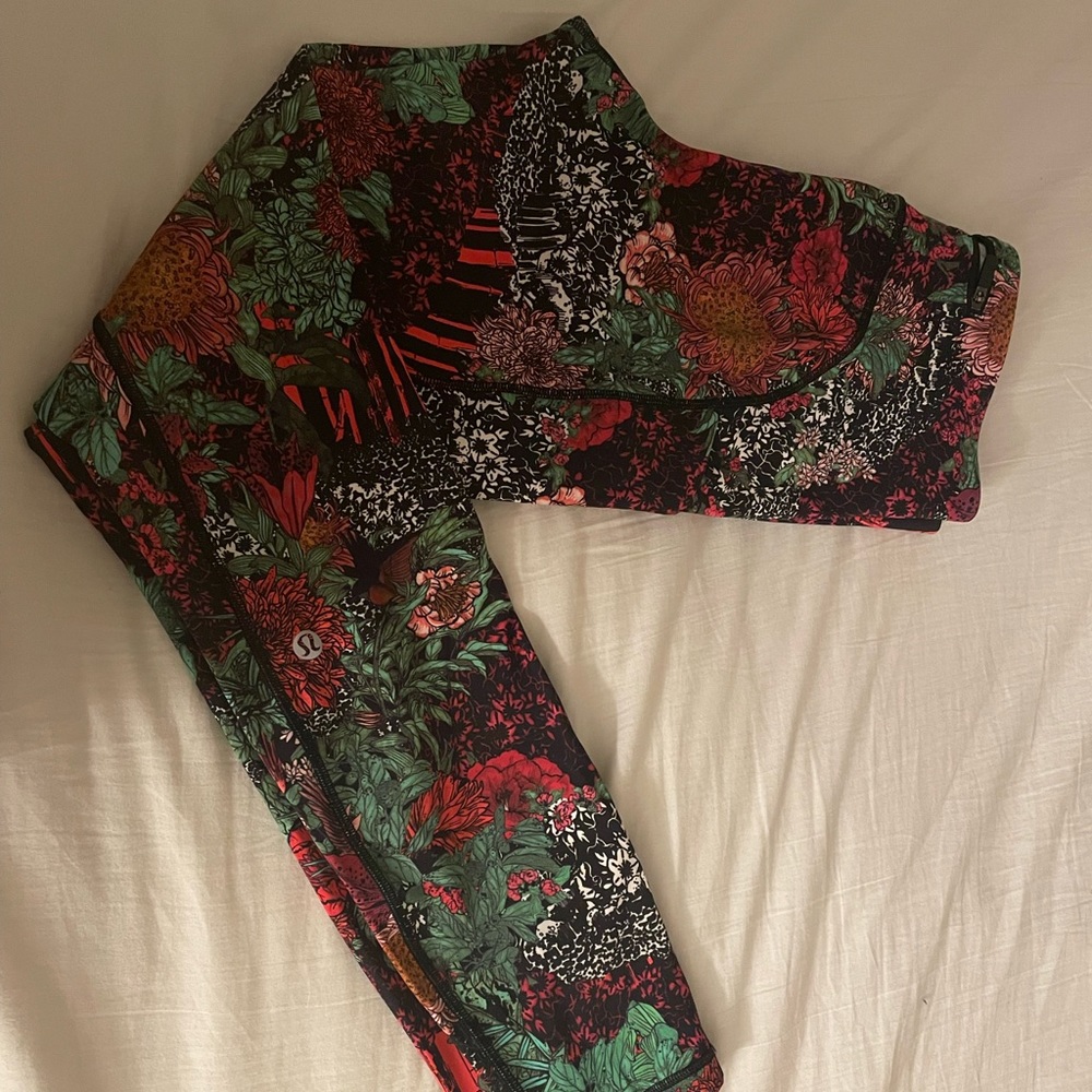 Lululemon Time To Sweat Legging 28” Zen Garden